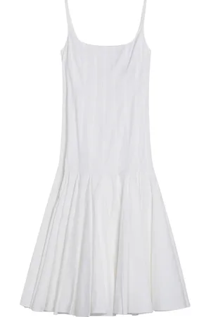 Jacquemus Kjole, Dame, Hvid, S, Lang Kvindedragt Elegant Stil
