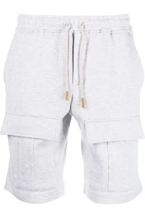 ELEVENTY Shorts, Herre, Grå, 2XL, Bomuld, Casual Bermuda Cargo Shorts i Grå