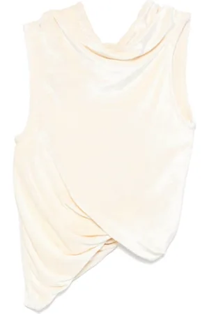 Rick Owens Top, Dame, , M, Hamp, Champagne Ærmeløs Top