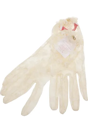VALENTINO GARAVANI Tilbehør, Dame, , 8 IN, Rouched Vlogo Signature Handsker