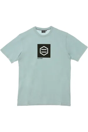 DOLLY NOIRE Top, Herre, Grå, XL, Lys Grå Box Logo T-shirt