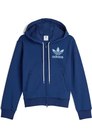adidas Sweathshirts & Hoodies, Herre, Blå, M, Tyl, Navy Track Hoodie Collegiate Style