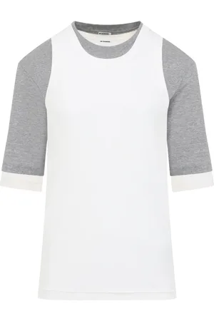Jil Sander Top, Herre, Hvid, L, Kortærmet T-shirt Kit