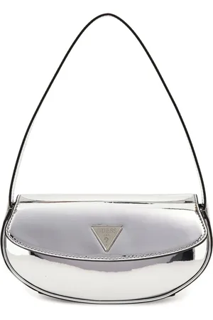 Guess Taske, Dame, Grå, ONE SIZE, Uld, Elegant Flap Skuldertaske