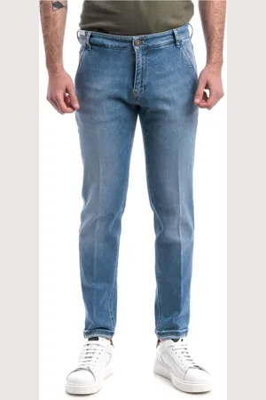 PT Torino Jeans, Herre, Blå, W30, Bomuld, Indie Bukser