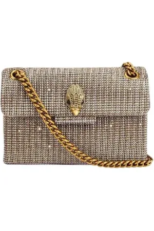 Kurt Geiger Taske, Dame, Brun, ONE SIZE, Uld, Stilfuld Crossbody Håndtaske