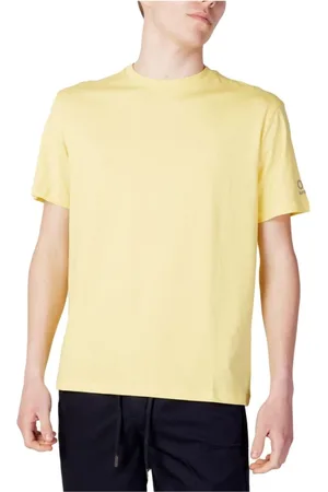 sunseeker Top, Herre, Brun, XL, Bomuld, Gul Bomulds T-Shirt Forår/Sommer Kollektion