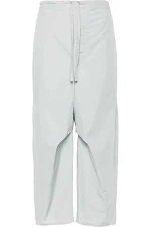 LEMAIRE Bukser, Dame, Grå, M, Cloud Grey Parachute Pants