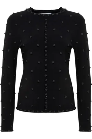 Blugirl Top, Dame, Sort, L, Polyester, Elegant blanding af viskose og polyester