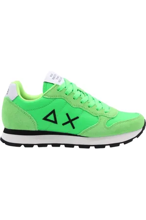 sun68 Sko, Herre, Grøn, 46 EU, Uld, Border Collie Sneaker Sko