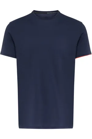 RRD Top, Herre, Blå, M, Uld, Stilfuld Macro Shirty