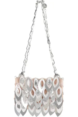 Paco rabanne Taske, Dame, Flerfarvet, ONE SIZE, Polyester, Tear Drop Pailletblad Kædehåndtaske