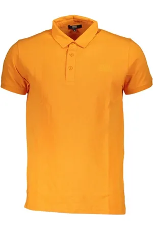 Roberto Cavalli Top, Herre, , L, Bomuld, Bomuld Polo Skjorte med Logo