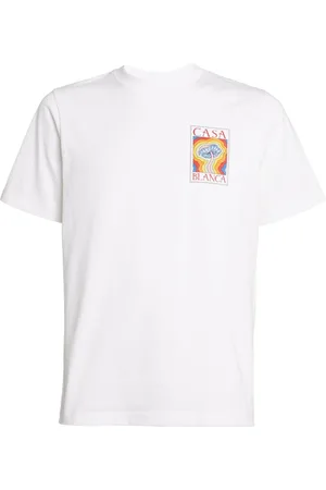 Casablanca Top, Herre, Hvid, 2XL, Bomuld, T-shirts