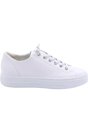 Paul Green Sko, Dame, Hvid, 38 EU, Uld, Cabua Sneaker
