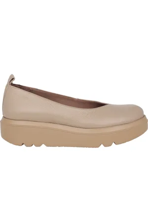 Wonders Sko, Dame, , 40 EU, Læder, Dames Taupe Loafer - Høj Kvalitet
