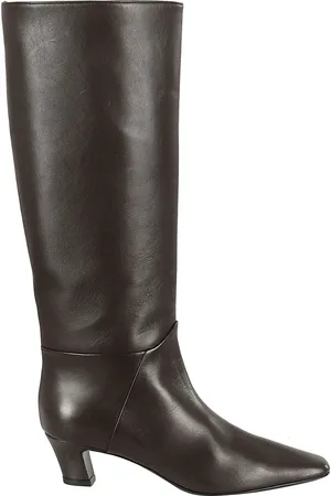 GIAMPAOLO VIOZZI Sko, Dame, Brun, 36 EU, Uld, Stilfulde Nappa Lædersko