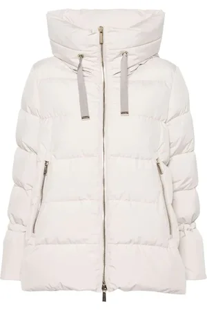 MOORER Jakke, Dame, Hvid, L, Uld, Down Jackets