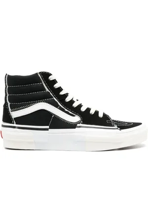 Vans Sko, unisex, Sort, 40 EU, Tyl, Højtop Skate Sko Sort/Hvid