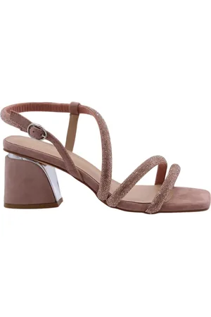 Alma en Pena Sko, Dame, Lyserød, 37 EU, Uld, Stilfulde Sandaler med Pergola Design