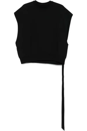 Rick Owens Top, Herre, Sort, XS, Bomuld, Sort sweatshirt Jumbo Tatlin-stil