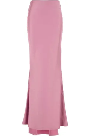 Andamane Nederdel, Dame, Lyserød, XS, Satin, Satin Nederdel