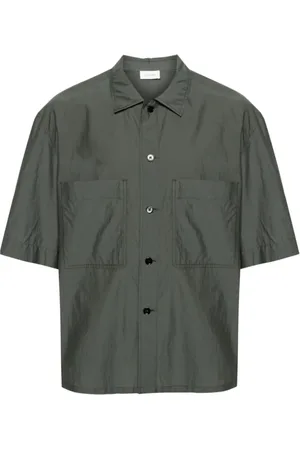 LEMAIRE Skjorte, Herre, Grå, S, Pyjama Shirt Asphalt
