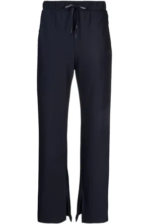 J Lindeberg Bukser, Dame, Blå, XL, Polyester, Blå Afslappede Bukser Polyester Elastan