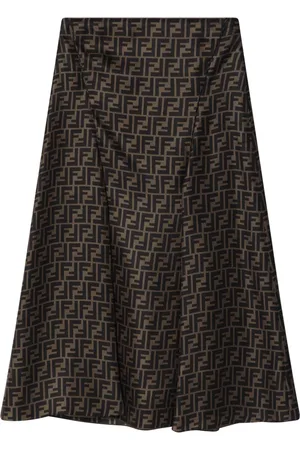Fendi Nederdel, Dame, Sort, M, Blyant Nederdel