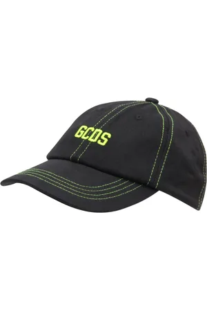 GCDS Tilbehør, Herre, Sort, ONE SIZE, Uld, Baseball Cap Lime Cc94U530010