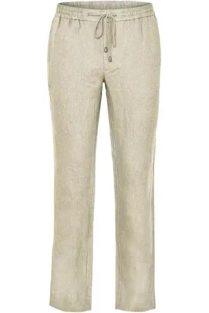 Sand Bukser, Herre, , M, Linned, Linnedbukser i