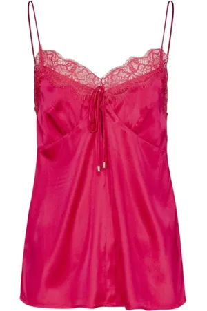 Pinko Top, Dame, Lyserød, 2XS, Elegant Ærmeløs Top