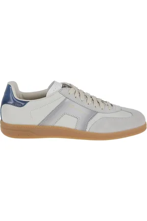 santoni Sko, Herre, Hvid, 40 EU, Olympic Stil Løbesko