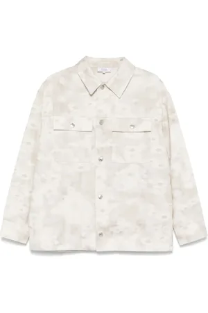 Maison Kitsuné Jakke, Herre, , M, Knappet Jakke med Lommer