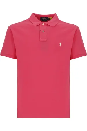 Ralph Lauren Top, Herre, Lyserød, M, Bomuld, T-shirts og Polos
