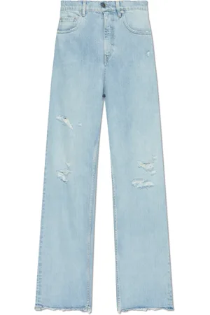 Golden Goose Jeans, Herre, Blå, W31, Bomuld, Jeans med vintageeffekt