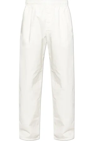 Stone Island Bukser, Herre, Hvid, W33, Bomuld, Bukser kapsel Marina