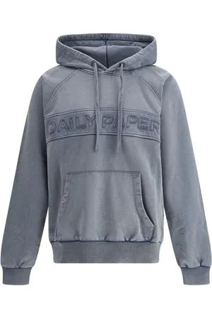 Daily paper Sweathshirts & Hoodies, Herre, Grå, L, Bomuld, Vintage Logo Hoodie