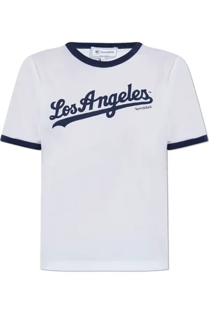 Sporty & Rich Top, Dame, Hvid, XS, Bomuld, x LA Dodgers