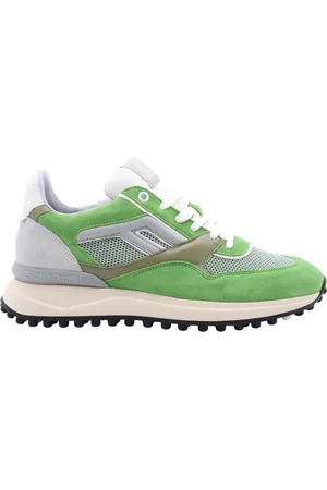 Floris van Bommel Sko, Herre, Grøn, 40 EU, Uld, Stilfuld Sneaker med Noppi 38.03