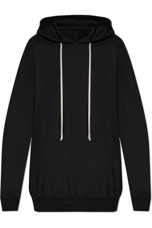 Rick Owens Sweathshirts & Hoodies, Herre, Sort, M, Bomuld, Hættetrøje