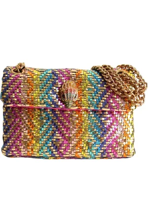 Kurt Geiger Taske, Dame, Flerfarvet, ONE SIZE, Uld, Stilfuld Crossbody Håndtaske