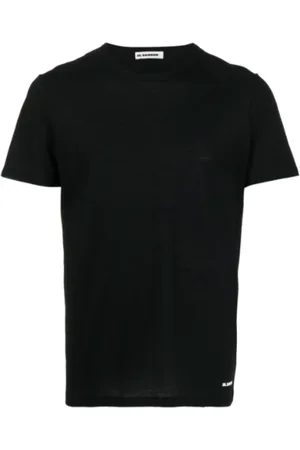 Jil Sander Top, Herre, Sort, XL, Kortærmet T-shirt