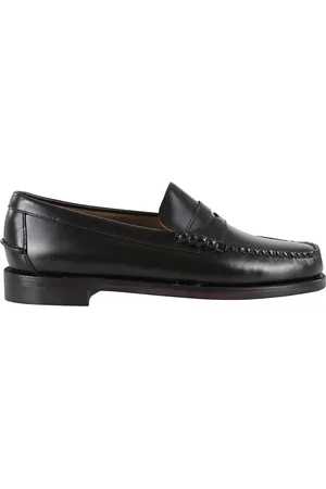 SEBAGO Sko, Herre, Brun, 42 EU, Læder, Brun Classic Dan Glatt Læder Loafer