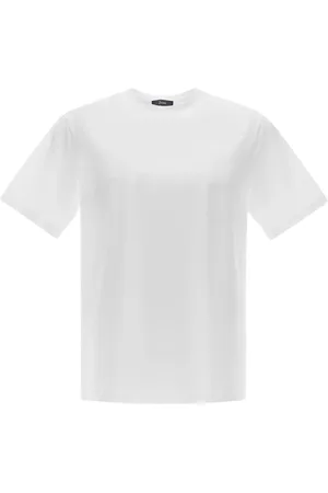 HERNO Top, Herre, Hvid, 2XL, Bomuld, Superfin bomuld stræk T-shirt