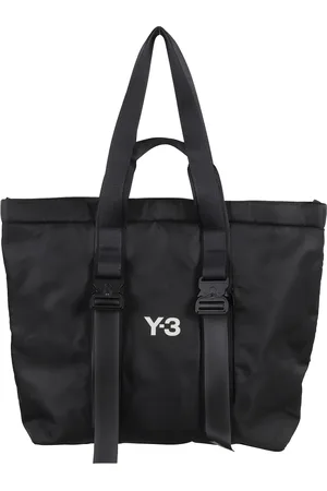 Y-3 Taske, Dame, Sort, ONE SIZE, Polyester, Sort Polyester Shopper Taske med Lynlås