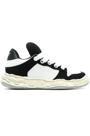 MIHARA YASUHIRO Sko, Dame, Sort, 40 EU, Sort Canvas Lav Top Sneaker