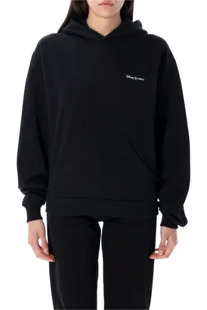 COPERNI Sweathshirts & Hoodies, Dame, Sort, L, Bomuld, Sort Strikvarer Krone Hættetrøje