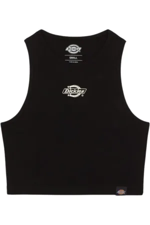 Dickies Top, Dame, Sort, M, Bomuld, Powers Vest Tank Top