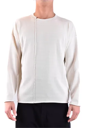 ISABEL BENENATO Strik, Herre, Hvid, L, Uld, Stilfulde Sweaters til enhver lejlighed